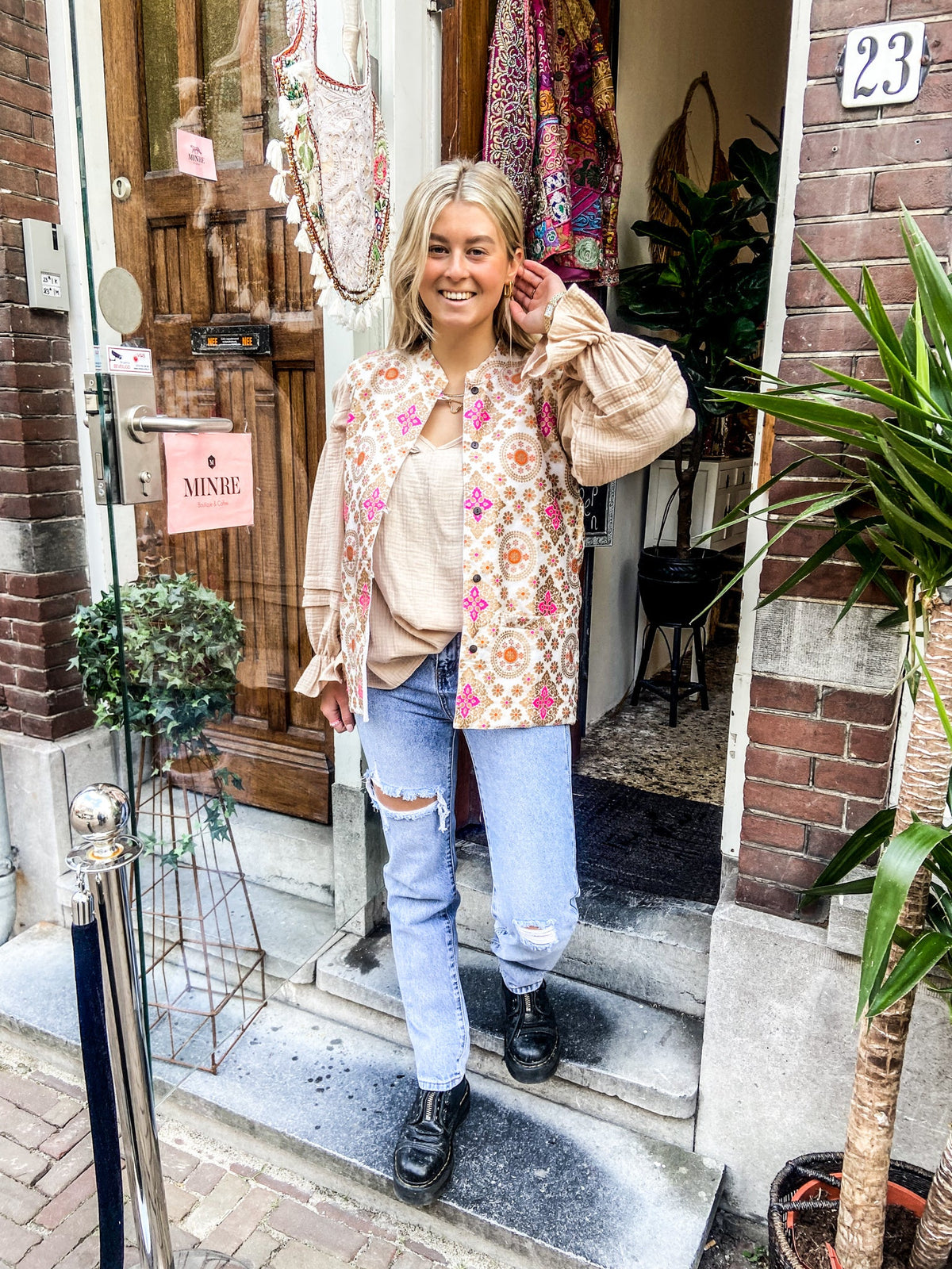 Moonchild Gilet | Ecru