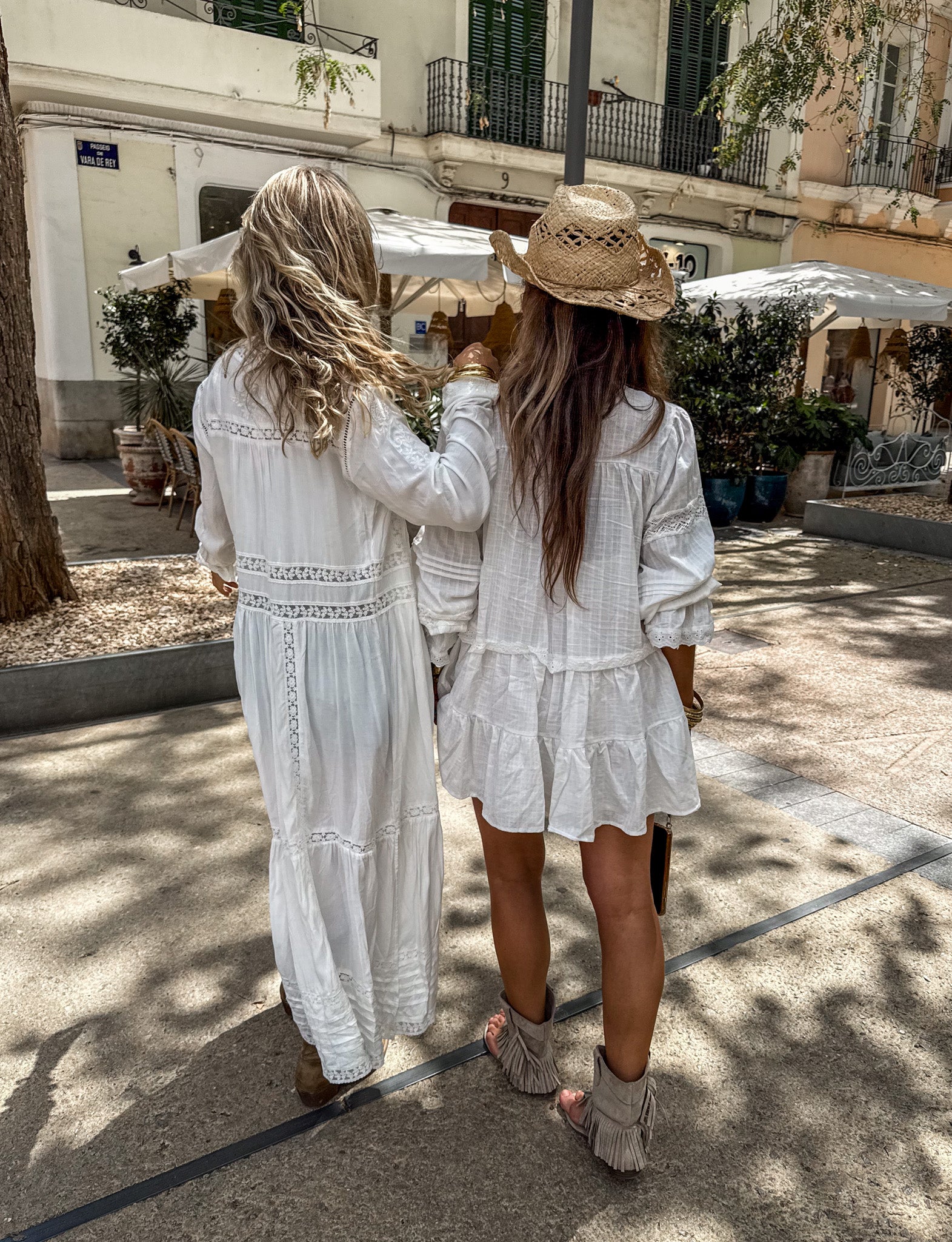 Talaia Dress White
