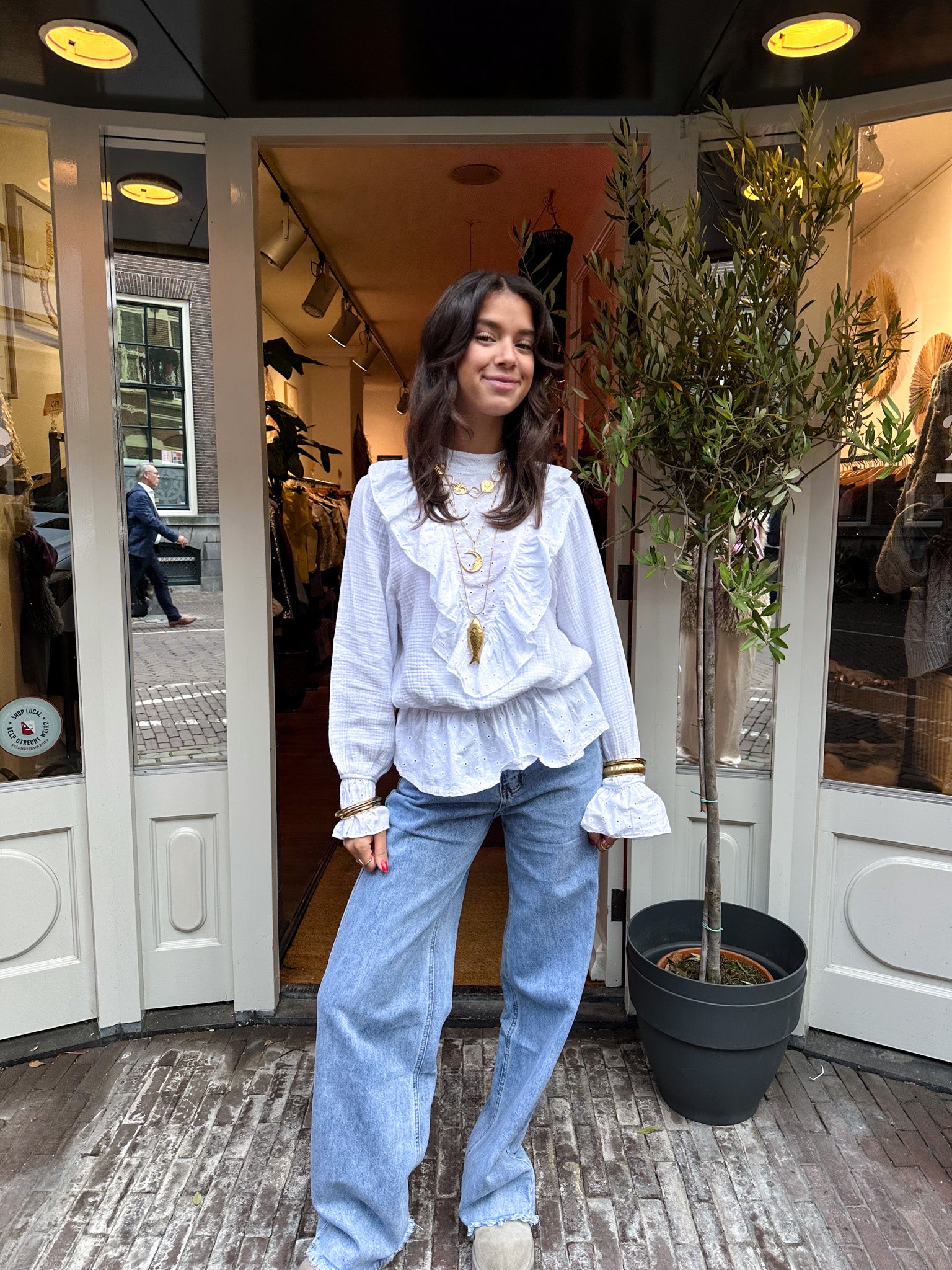 Talamanca Blouse White