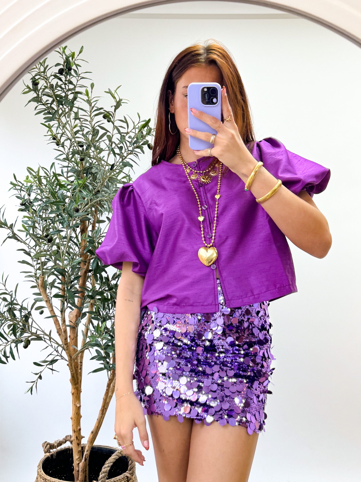 Teaux Top Purple