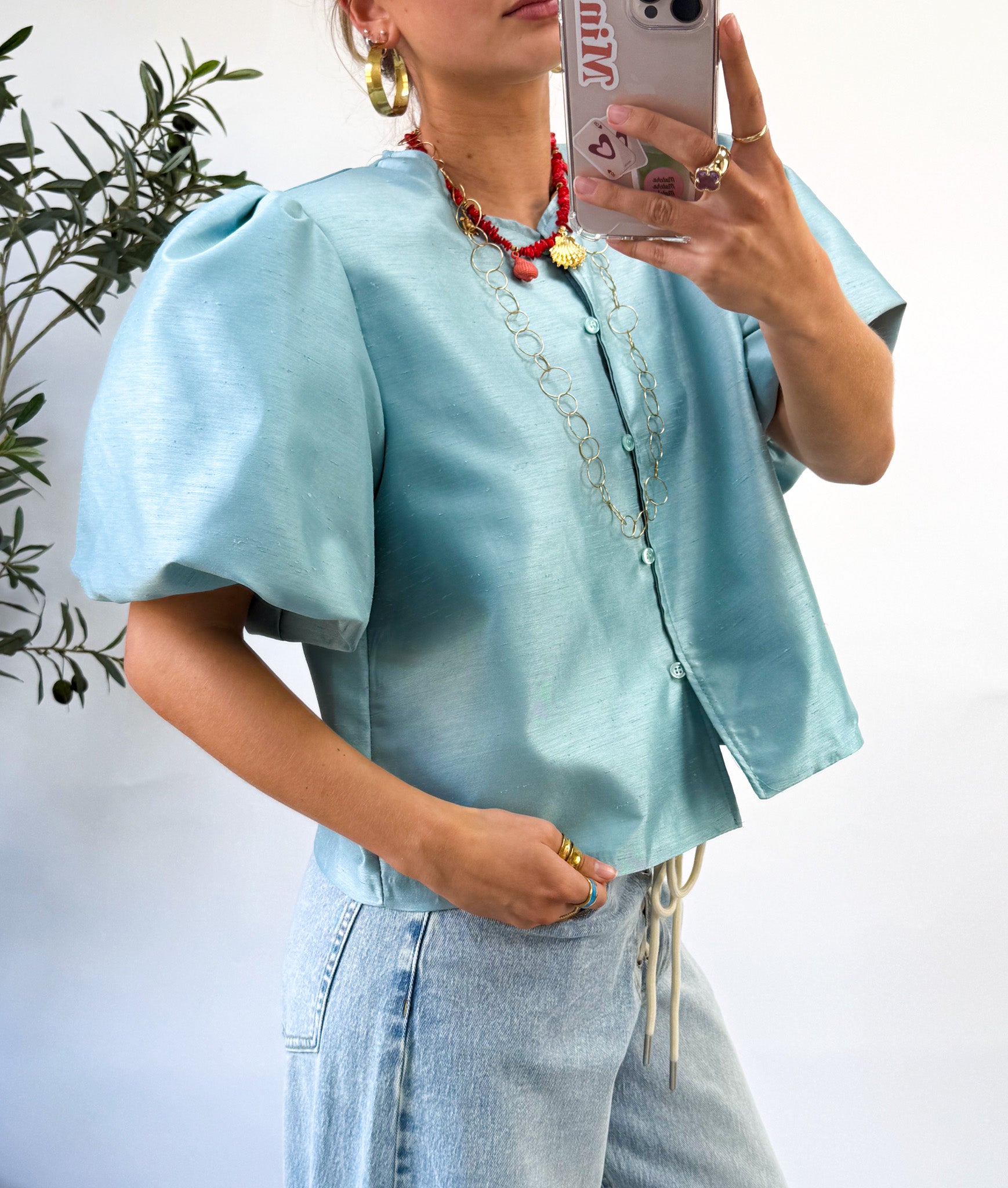 Teaux Top Aqua