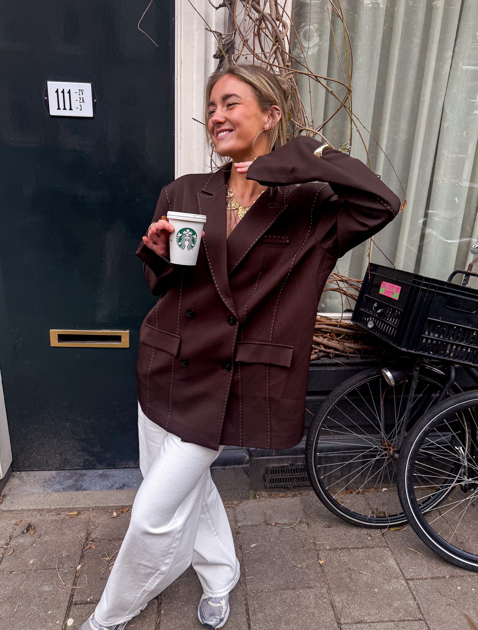 Blazer marron Unwritten