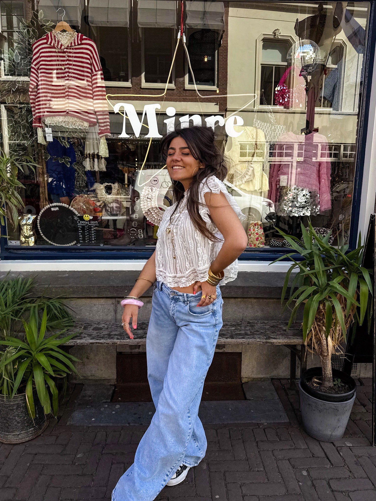 Valentina Top White