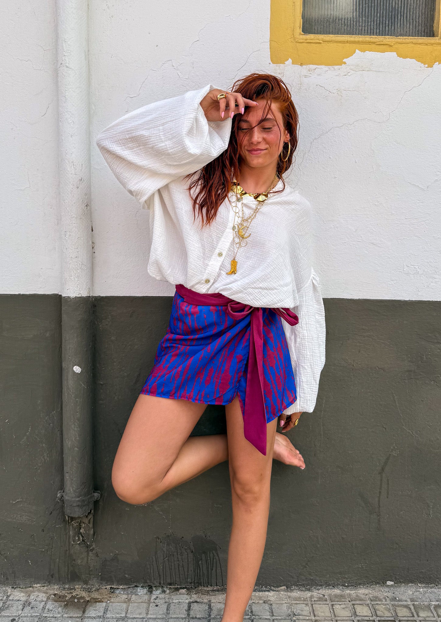 Vista Skirt Blue