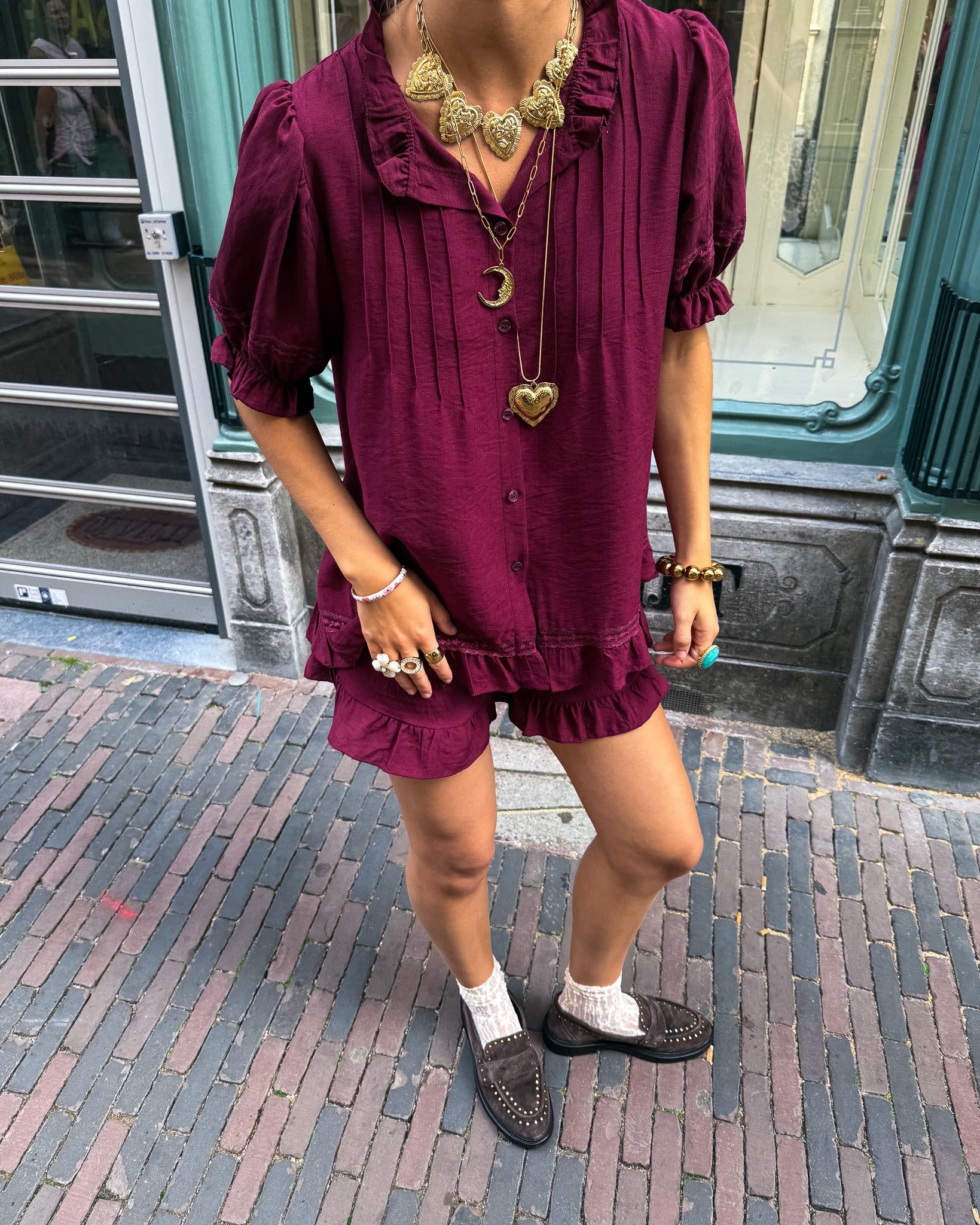Volante Set Bordeaux
