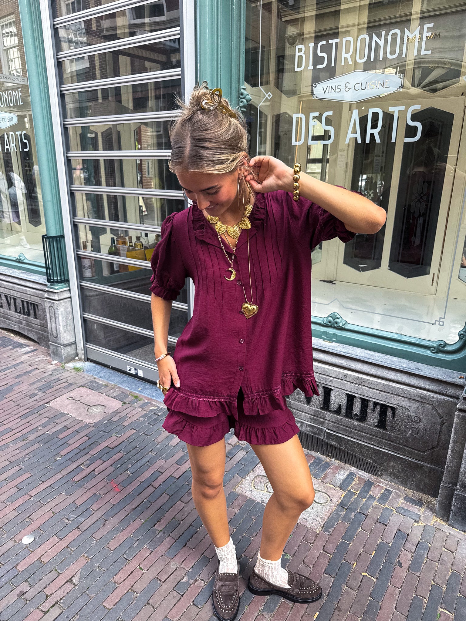 Volante Set Bordeaux