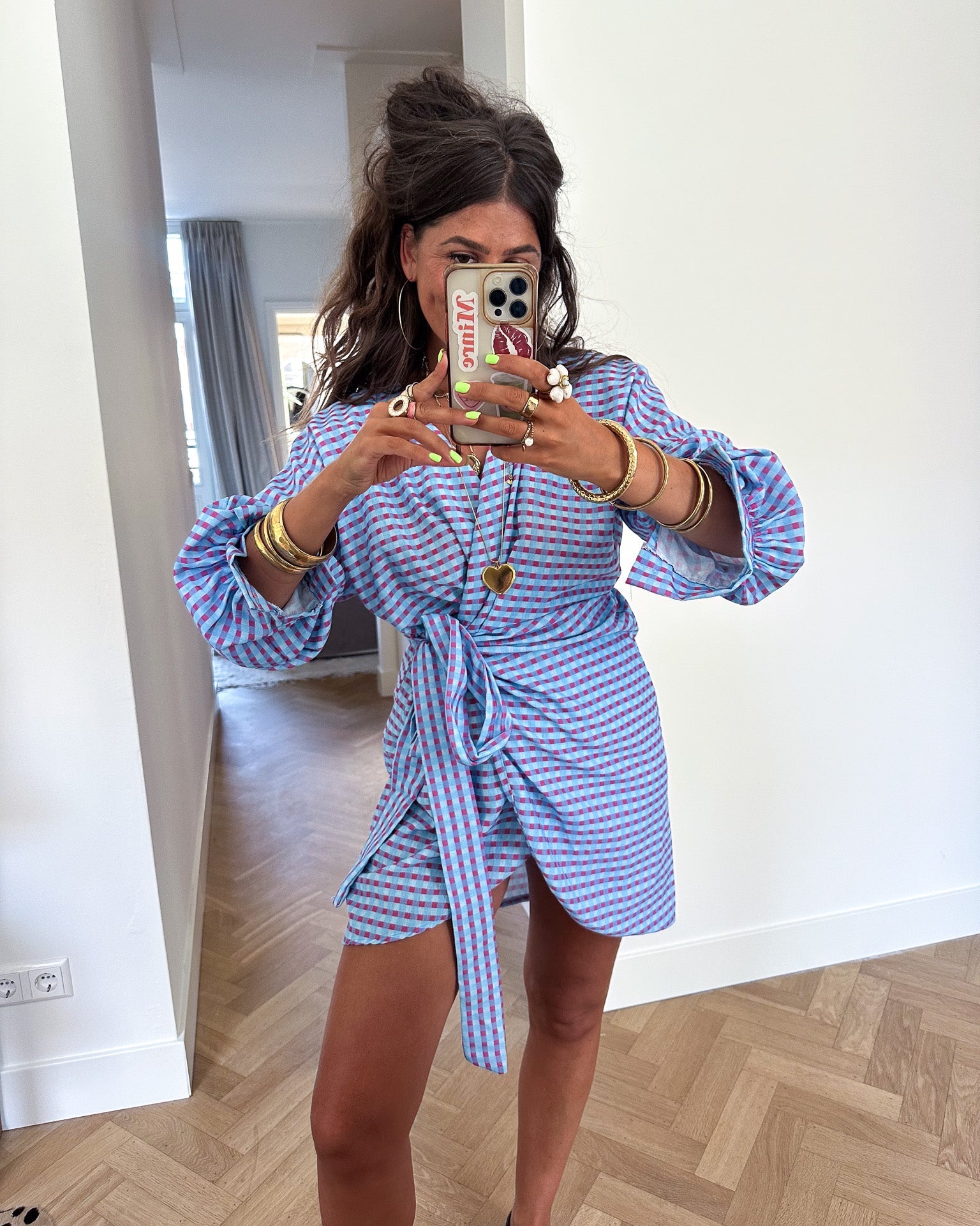 Robe Wave Bleue