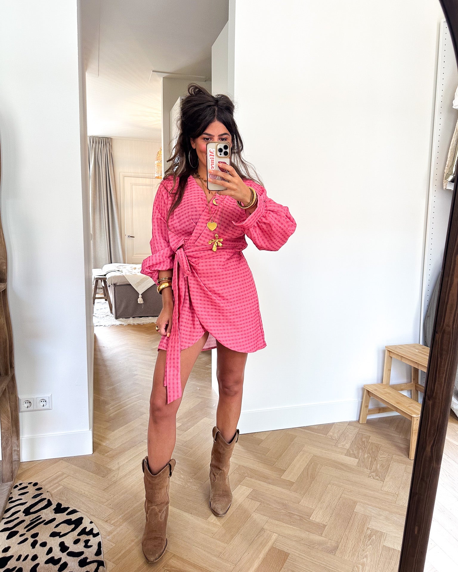 Wave Jurk Roze