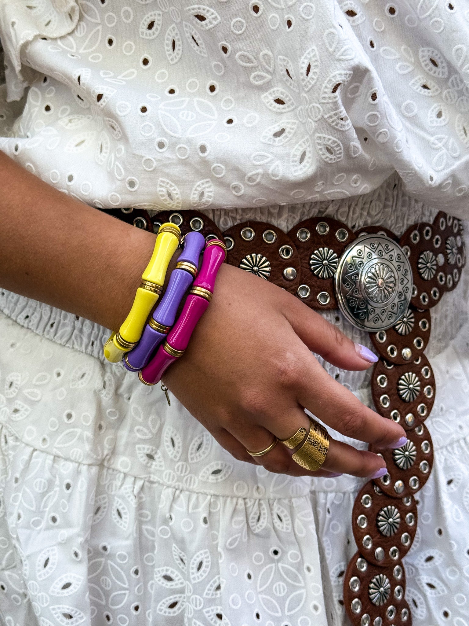 Playa Bracelet Fuchsia