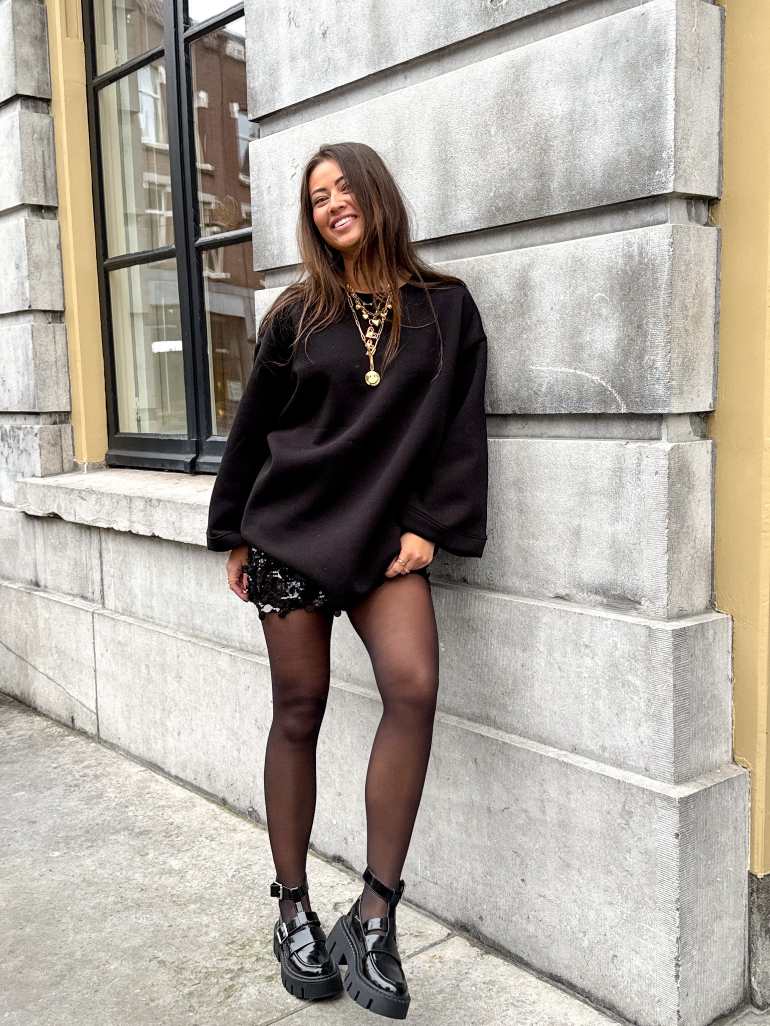 Whisper Sweater Black