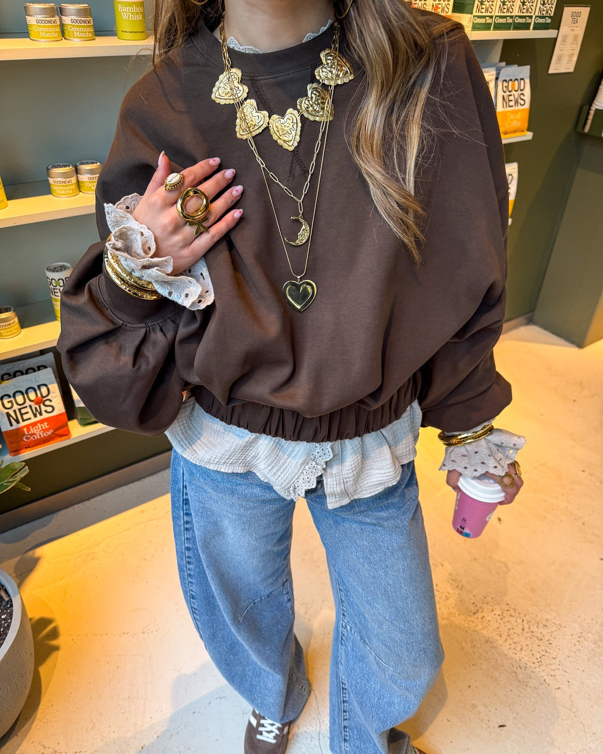 Yrsa Sweater | Brown